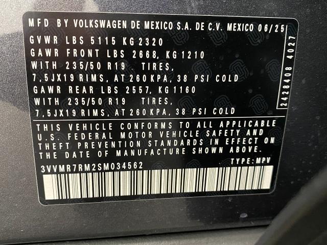 2025 Volkswagen Tiguan Vehicle Photo in Appleton, WI 54913