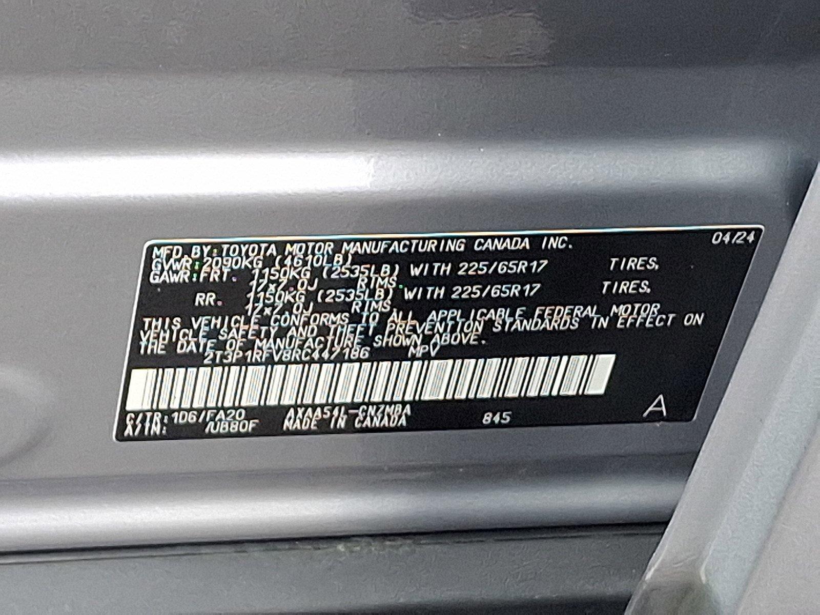 2024 Toyota RAV4 Vehicle Photo in Harrisburg, PA 17111