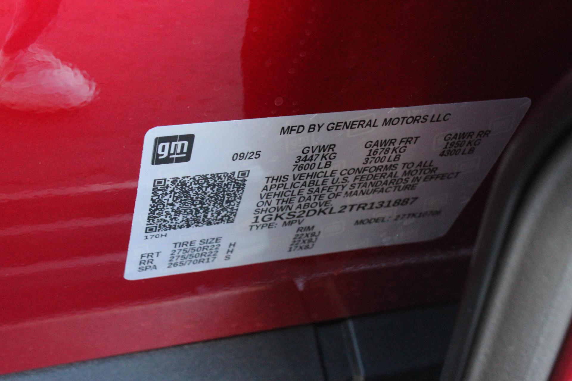 2026 GMC Yukon Vehicle Photo in AURORA, CO 80012-4011