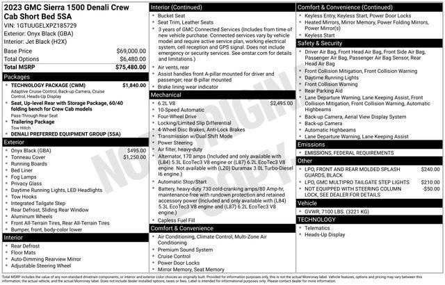 2023 GMC Sierra 1500 Vehicle Photo in DANBURY, CT 06810-5034