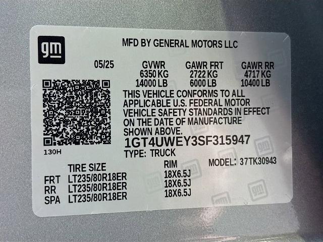 2025 GMC Sierra 3500 HD Vehicle Photo in PUYALLUP, WA 98371-4149