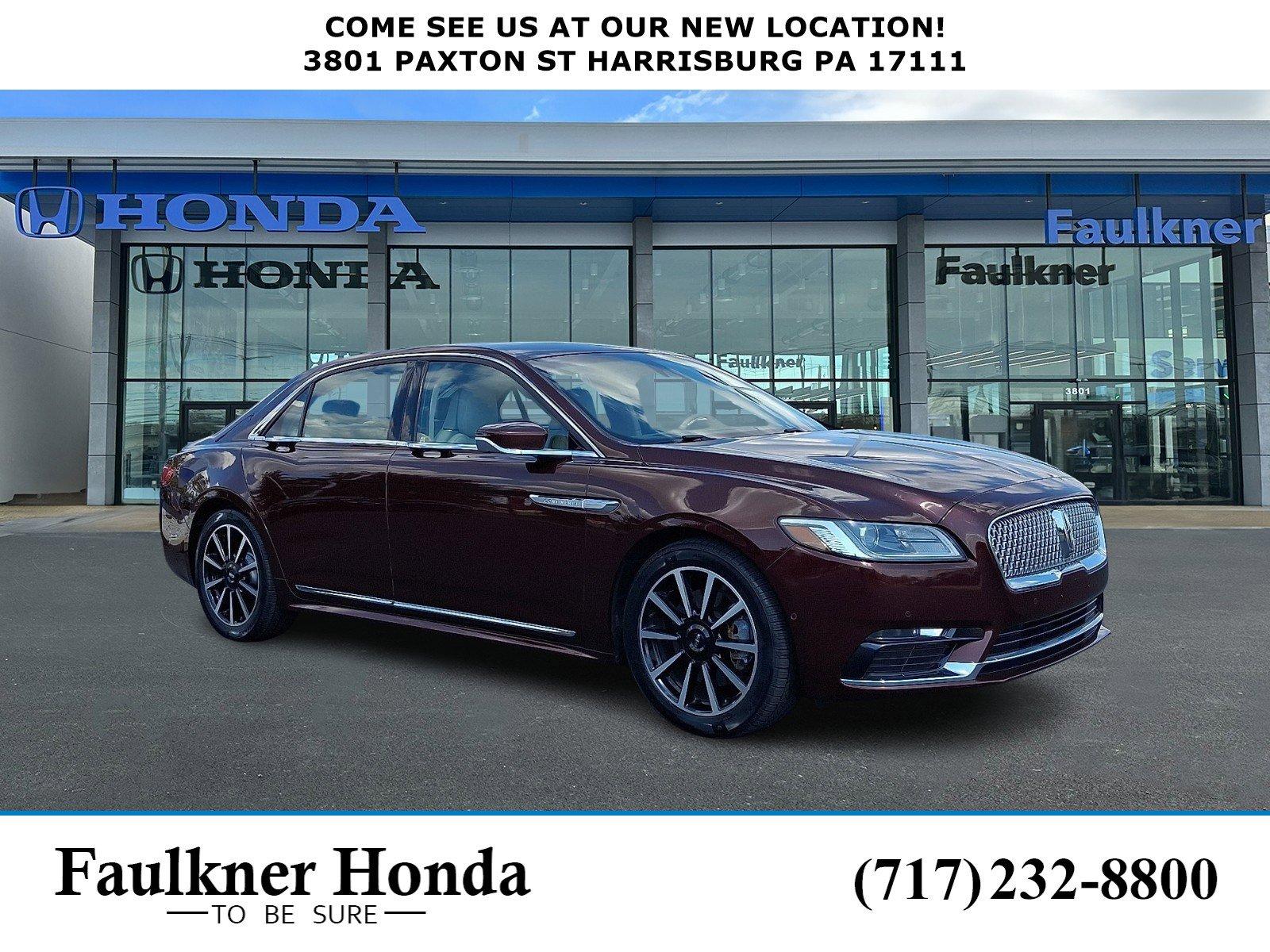 2017 Lincoln Continental Vehicle Photo in Harrisburg, PA 17111