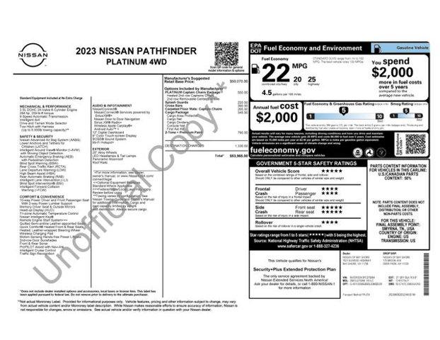 2023 Nissan Pathfinder Vehicle Photo in Flemington, NJ 08822