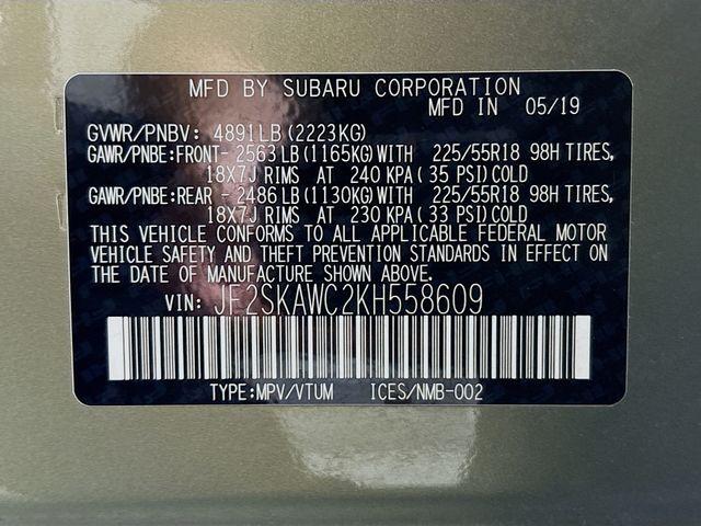 2019 Subaru Forester Vehicle Photo in Puyallup, WA 98371