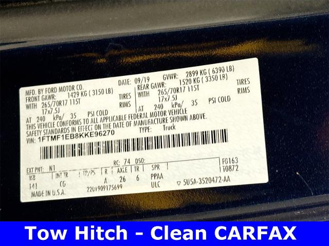 2019 Ford F-150 Vehicle Photo in EVERETT, WA 98203-5662