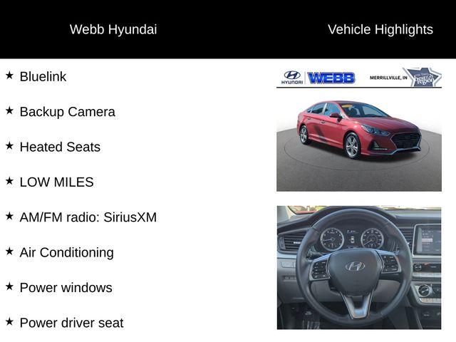 2018 Hyundai SONATA Vehicle Photo in Merrillville, IN 46410