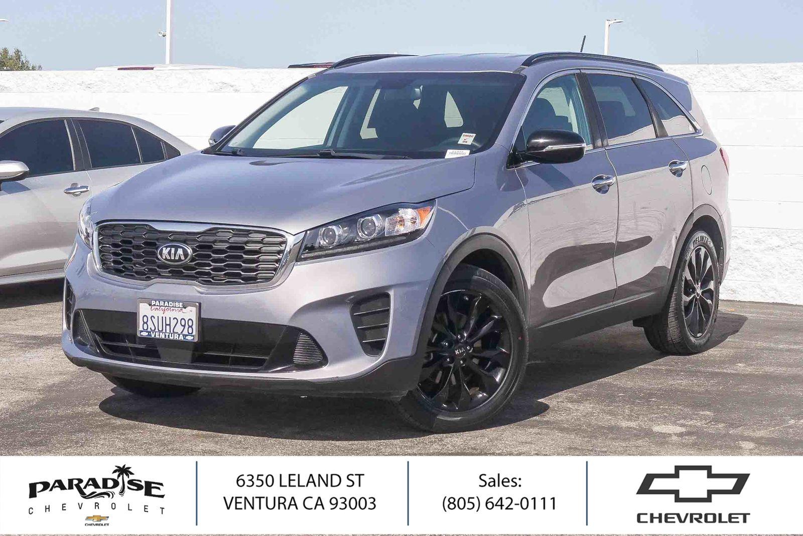 Silver 2020 Kia Sorento S V6 FWD SUV / Crossover Front-Wheel Drive Automatic