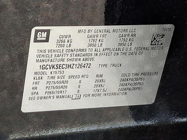 2017 Chevrolet Silverado 1500 Vehicle Photo in DANBURY, CT 06810-5034
