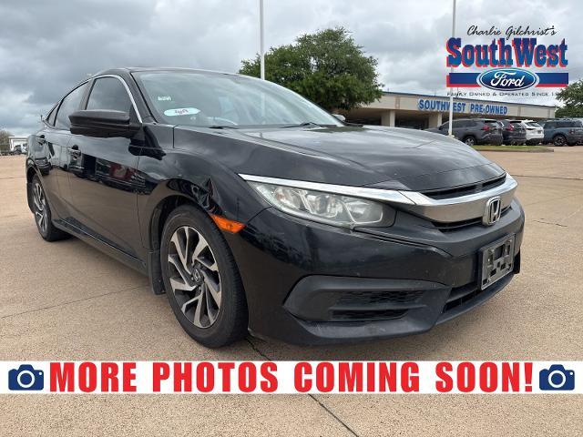 2016 Honda Civic Sedan Vehicle Photo in Weatherford, TX 76087