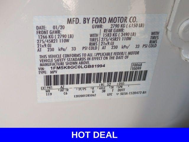 2020 Ford Explorer Vehicle Photo in Merrillville, IN 46410