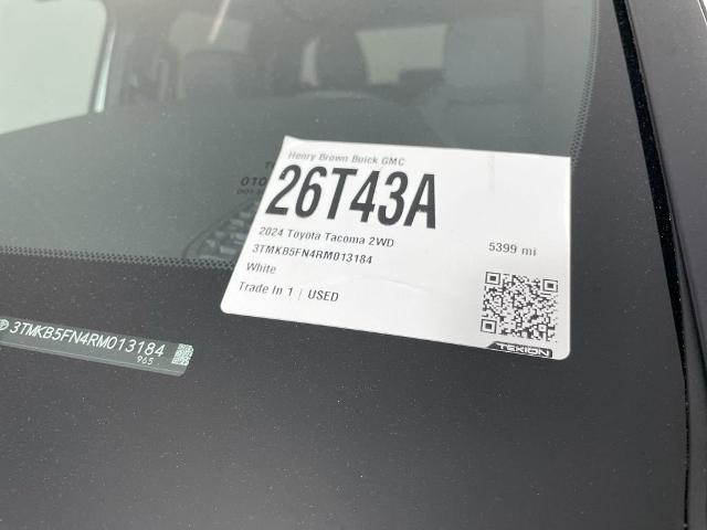 2024 Toyota Tacoma 2WD Vehicle Photo in GILBERT, AZ 85297-0402