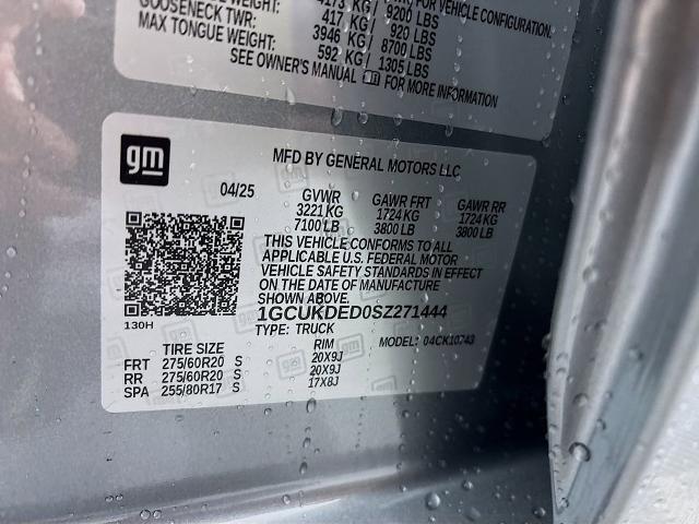 2025 Chevrolet Silverado 1500 Vehicle Photo in PUYALLUP, WA 98371-4149