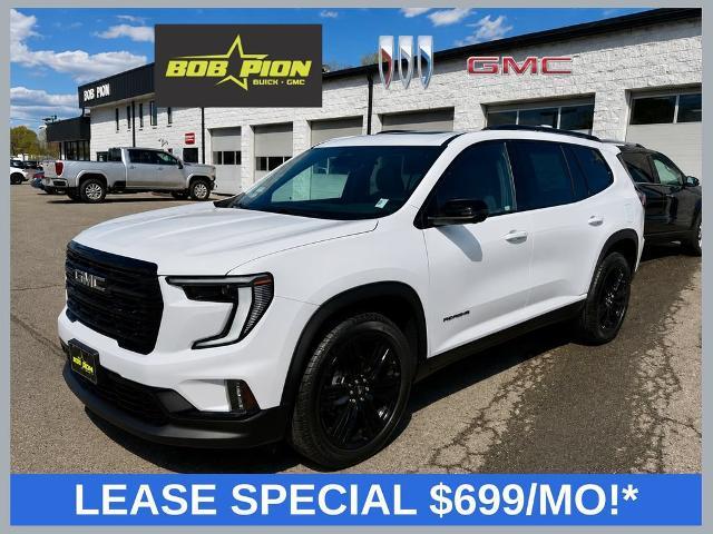 Summit White 2026 GMC Acadia SUV / Crossover Four-Wheel Drive 8-Speed Automatic