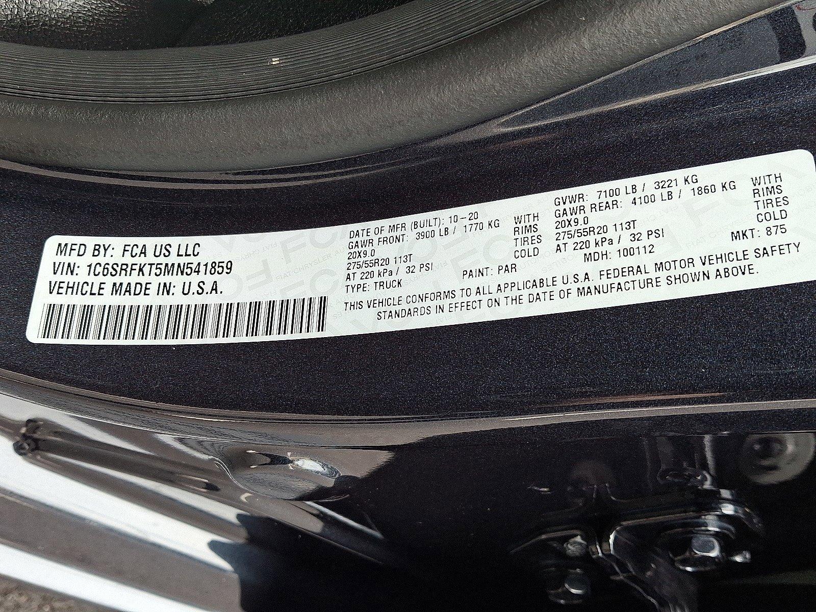2021 Ram 1500 Vehicle Photo in Harrisburg, PA 17111