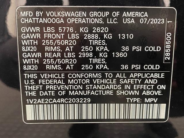 2024 Volkswagen Atlas Cross Sport Vehicle Photo in Appleton, WI 54913