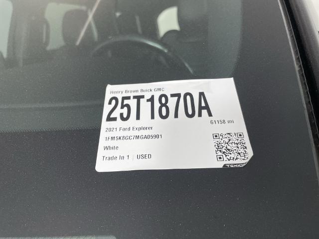 2021 Ford Explorer Vehicle Photo in GILBERT, AZ 85297-0402