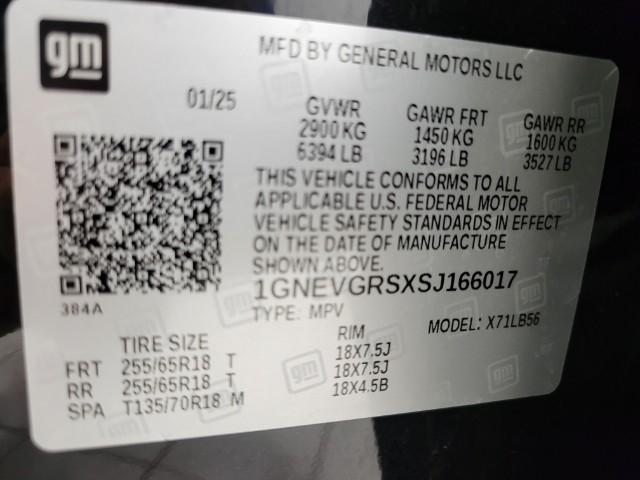 2025 Chevrolet Traverse Vehicle Photo in MANITOWOC, WI 54220-5838