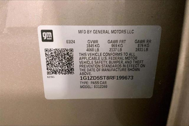 2024 Chevrolet Malibu Vehicle Photo in INDEPENDENCE, MO 64055-1314