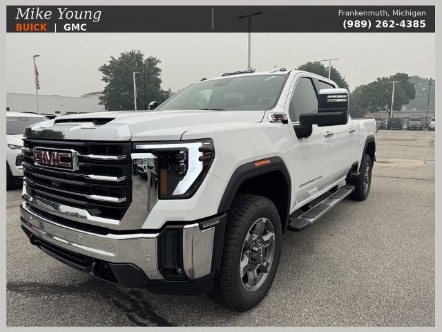 Summit White 2026 GMC Sierra 2500HD Pickup Truck Four-Wheel Drive Automatic