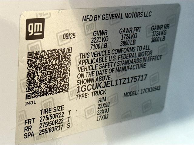 2026 Chevrolet Silverado 1500 Vehicle Photo in EVERETT, WA 98203-5662