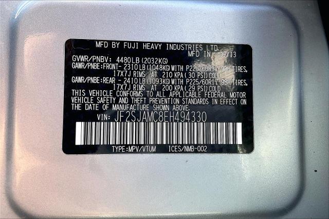 2014 Subaru Forester Vehicle Photo in INDEPENDENCE, MO 64055-1314