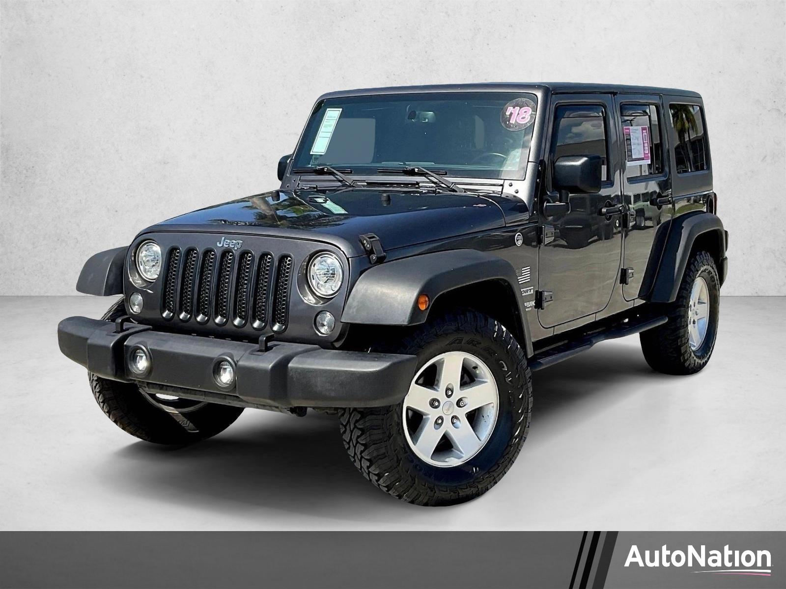 2018 Jeep Wrangler JK Unlimited Vehicle Photo in Margate, FL 33063