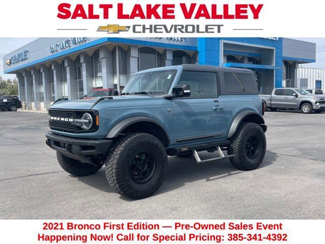2021 Ford Bronco Vehicle Photo in West Valley City, UT 84120-3299