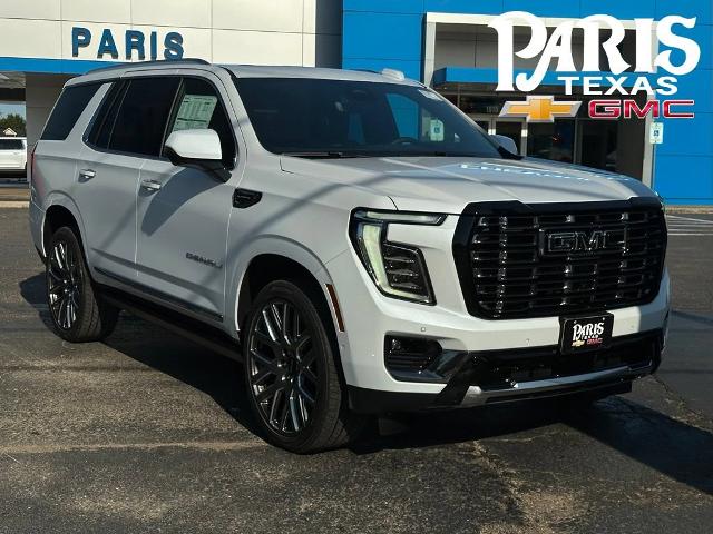 Glacier White Tricoat 2026 GMC Yukon SUV / Crossover Four-Wheel Drive Automatic