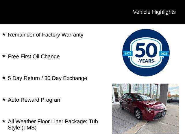 2025 Toyota Corolla Vehicle Photo in Flemington, NJ 08822