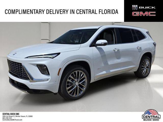 Iridescent White Tricoat 2026 Buick Enclave SUV / Crossover Four-Wheel Drive 8-Speed Automatic