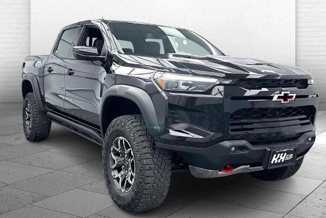 Black 2026 Chevrolet Colorado ZR2 Crew Cab 4WD Pickup Truck Four-Wheel Drive 8-Speed Automatic