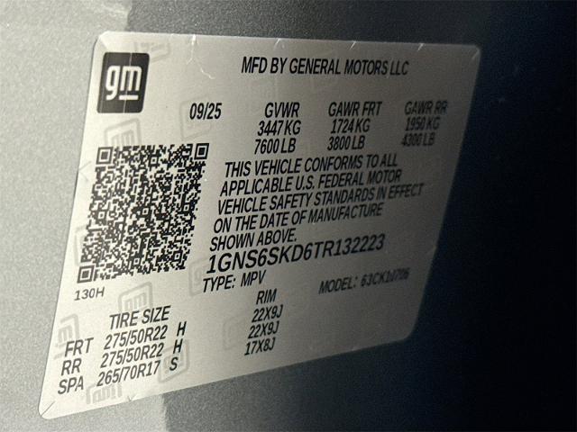 2026 Chevrolet Tahoe Vehicle Photo in EVERETT, WA 98203-5662