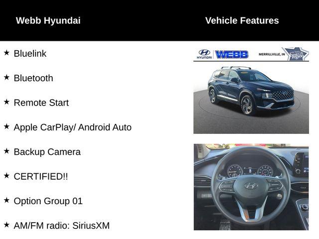 2022 Hyundai SANTA FE Vehicle Photo in Merrillville, IN 46410