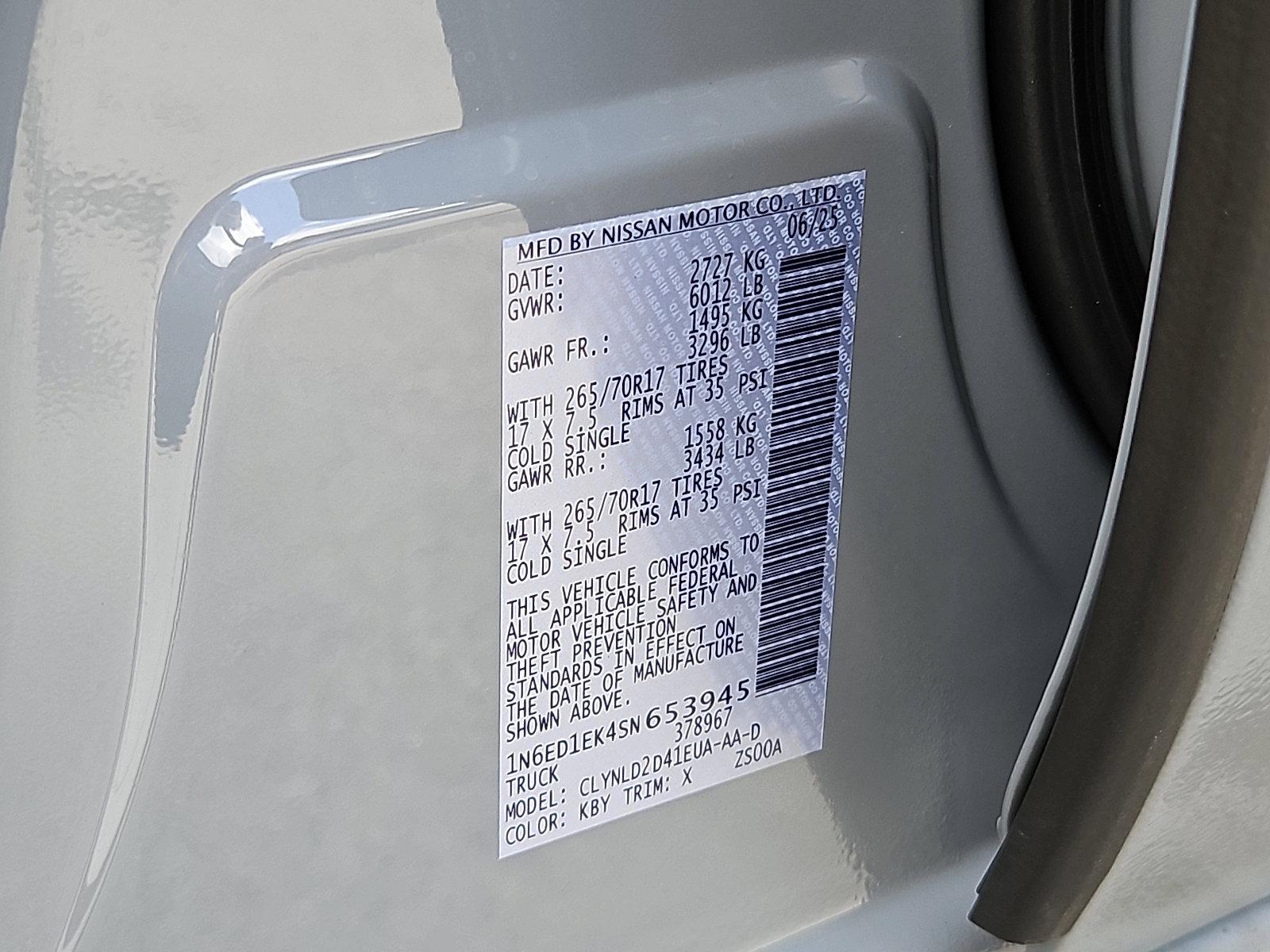 2025 Nissan Frontier Vehicle Photo in Jenkintown, PA 19046