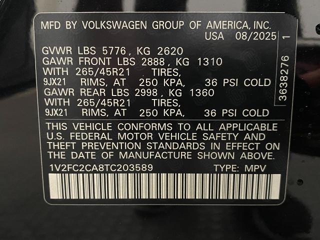 2026 Volkswagen Atlas Cross Sport Vehicle Photo in Appleton, WI 54913