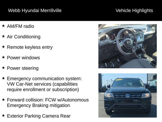 2020 Volkswagen Tiguan Vehicle Photo in Merrillville, IN 46410