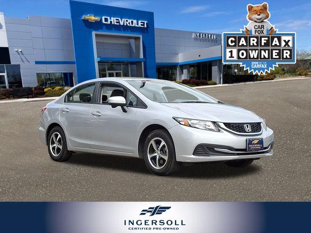2015 Honda Civic Sedan Vehicle Photo in DANBURY, CT 06810-5034