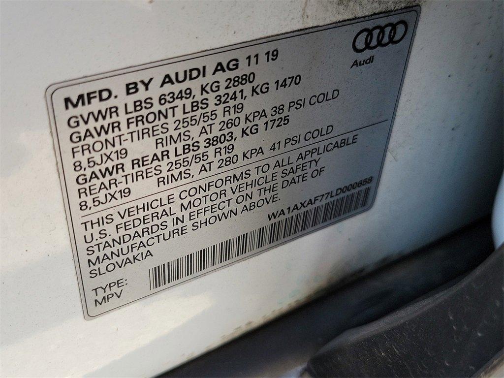 2020 Audi Q7 Vehicle Photo in Muncy, PA 17756