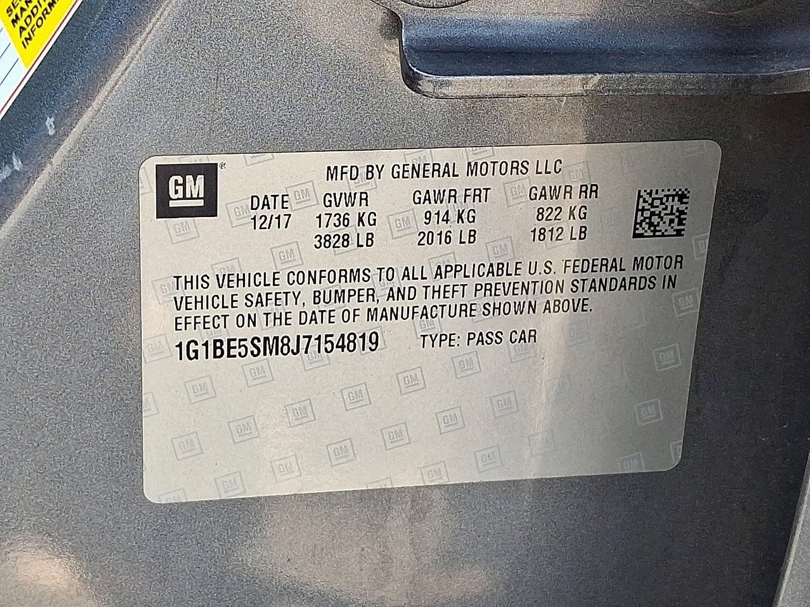 2018 Chevrolet Cruze Vehicle Photo in Harrisburg, PA 17111