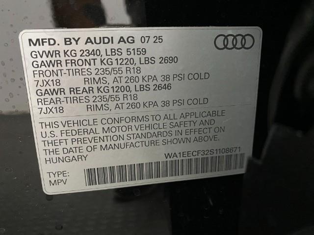 2025 Audi Q3 Vehicle Photo in Appleton, WI 54913
