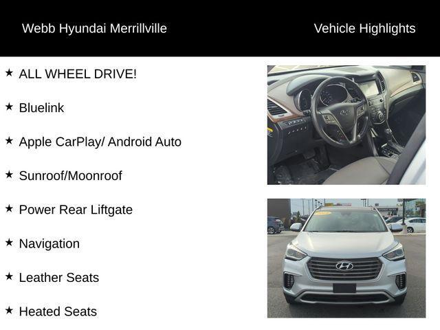 2019 Hyundai SANTA FE XL Vehicle Photo in Merrillville, IN 46410