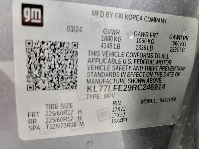 2024 Chevrolet Trax Vehicle Photo in NEENAH, WI 54956-2243
