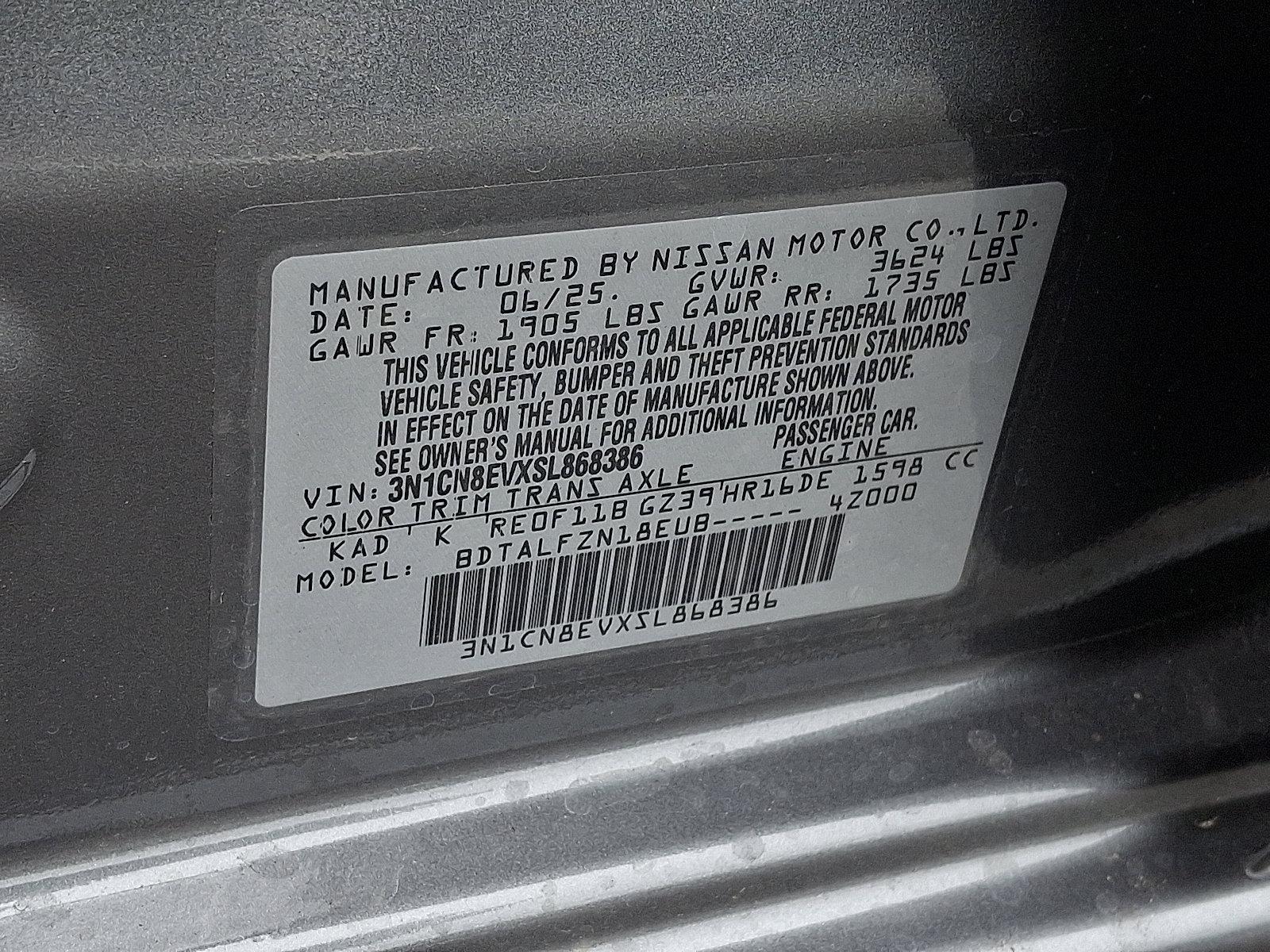 2025 Nissan Versa Vehicle Photo in Mechanicsburg, PA 17050-2306