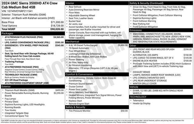2024 GMC Sierra 3500 HD Vehicle Photo in DANBURY, CT 06810-5034