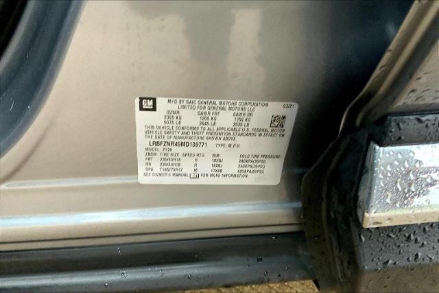 2021 Buick Envision Vehicle Photo in TOPEKA, KS 66609-0000