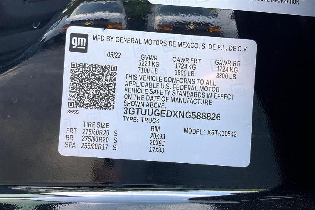 2022 GMC Sierra 1500 Vehicle Photo in INDEPENDENCE, MO 64055-1314