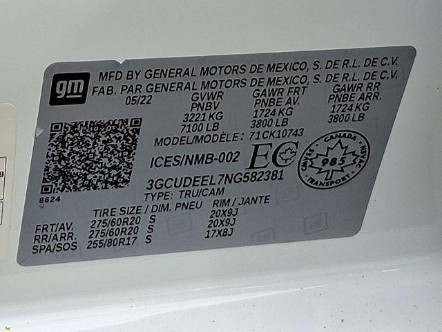 2022 Chevrolet Silverado 1500 Vehicle Photo in DANBURY, CT 06810-5034