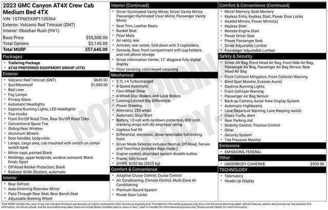 2023 GMC Canyon Vehicle Photo in DANBURY, CT 06810-5034