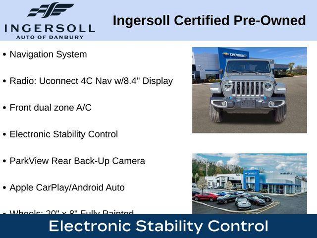2022 Jeep Wrangler 4xe Vehicle Photo in DANBURY, CT 06810-5034