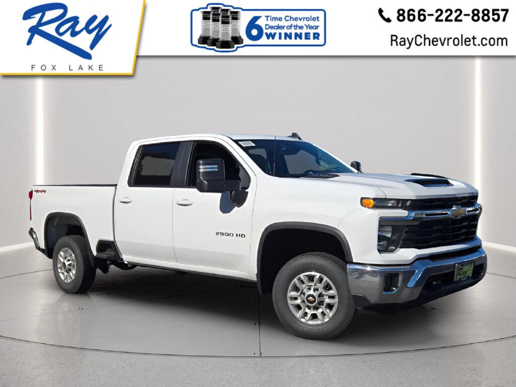Summit White 2026 Chevrolet Silverado 2500HD Pickup Truck Four-Wheel Drive Automatic